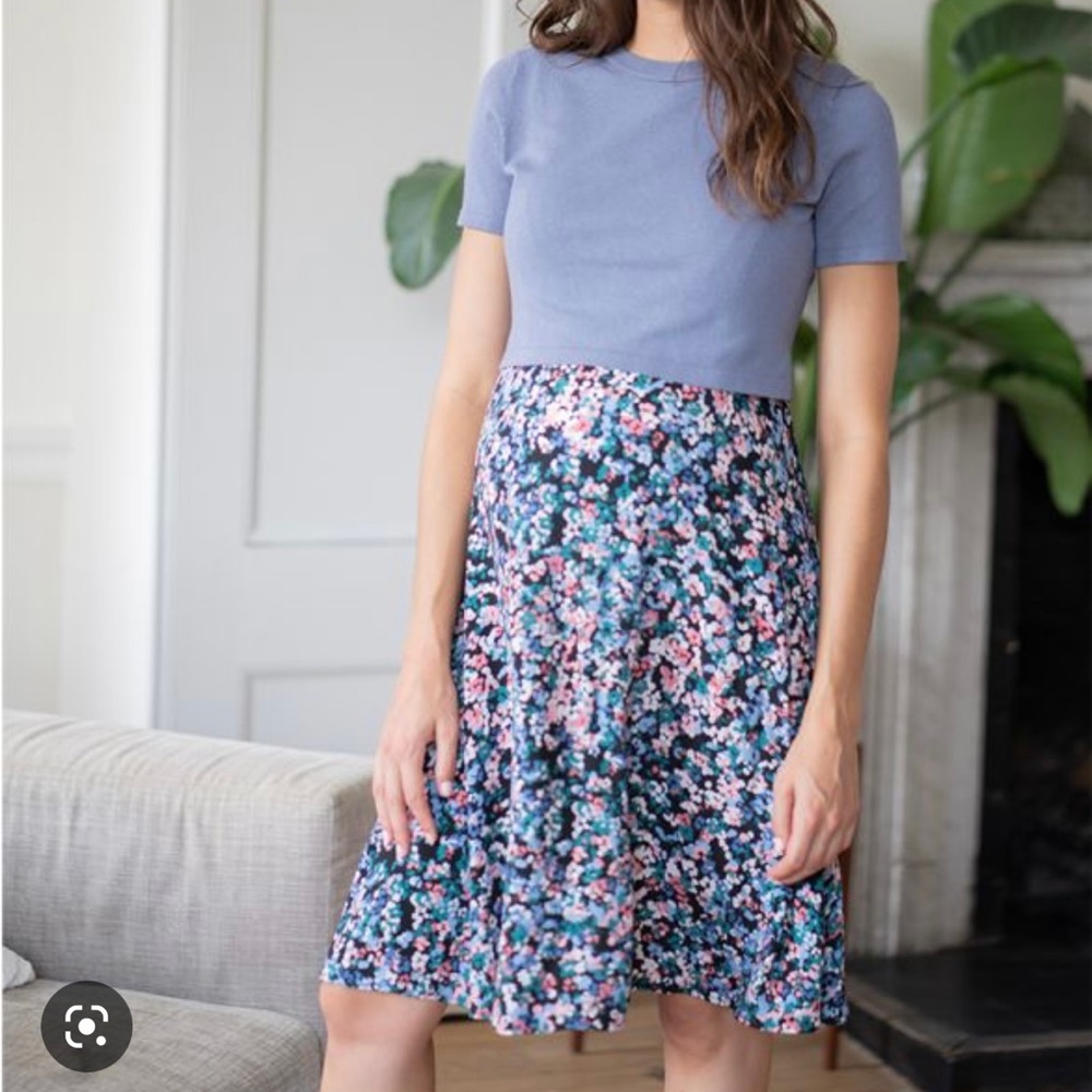 NWT Seraphine Maternity to Nursing Dress